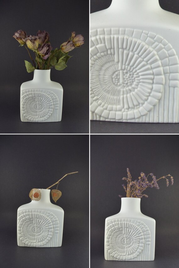West Germany Vase Kaiser Bisque Porcelain Vase Etsy