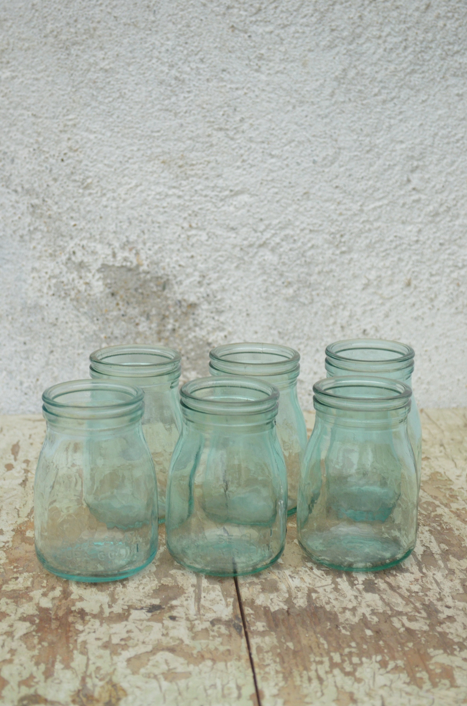 Set of 2 Vintage Yogurt Jars / Vintage Glass Yogurt Cups Set Etsy
