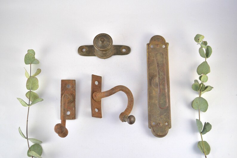 Vintage Window Handles Brass Pulls Solid Brass Window Lever Etsy Canada