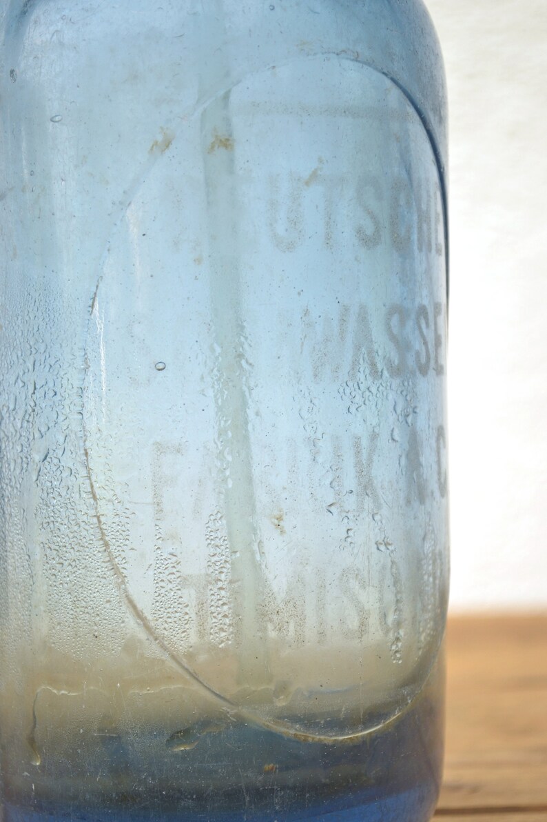 Vintage Light Blue Seltzer Bottles Vintage Romanian Soda Etsy