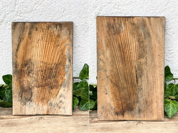 Dark Wooden Cutting Boards, Primitive Food Photo Prop, Vintage