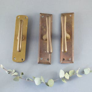 Vintage Window Handles, Solid Brass Lever