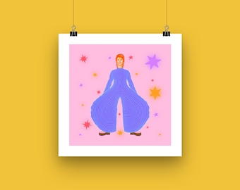 Starman Art Print