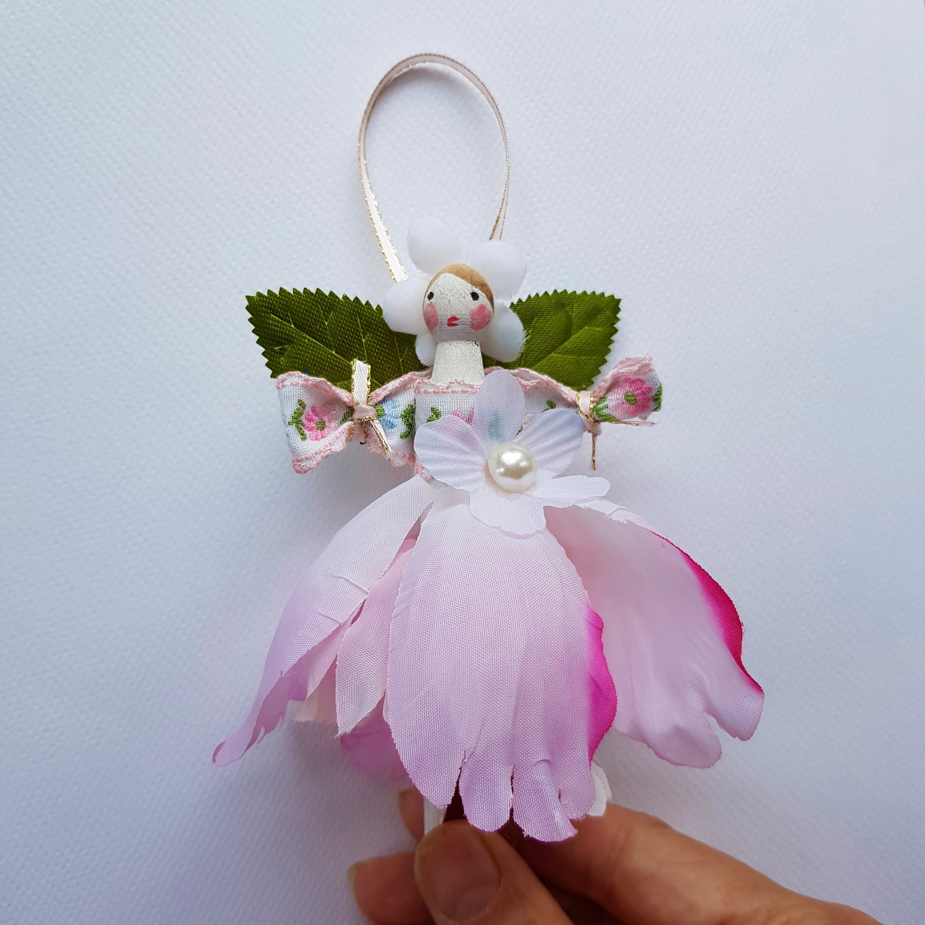 Diy flower cheap fairy dolls