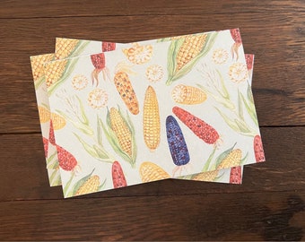 Corn Note Card 4"x6" Printable Download