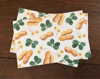 Peanut Note Card 4"x6" Printable Download