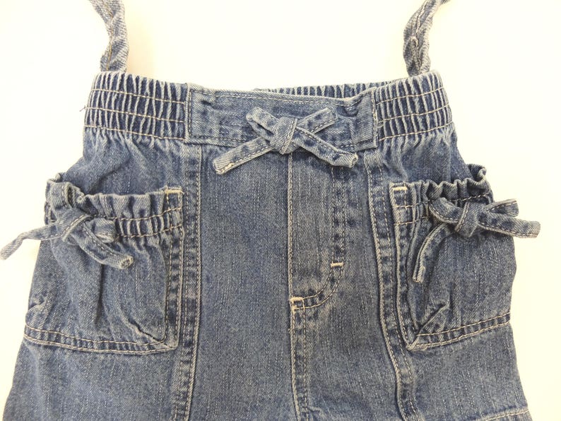 Recycled Denim Tote Denim Bows