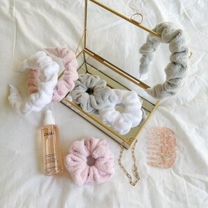 Towel Scrunchie / Terry Cloth / Lux Bamboo Towel / XL - Etsy