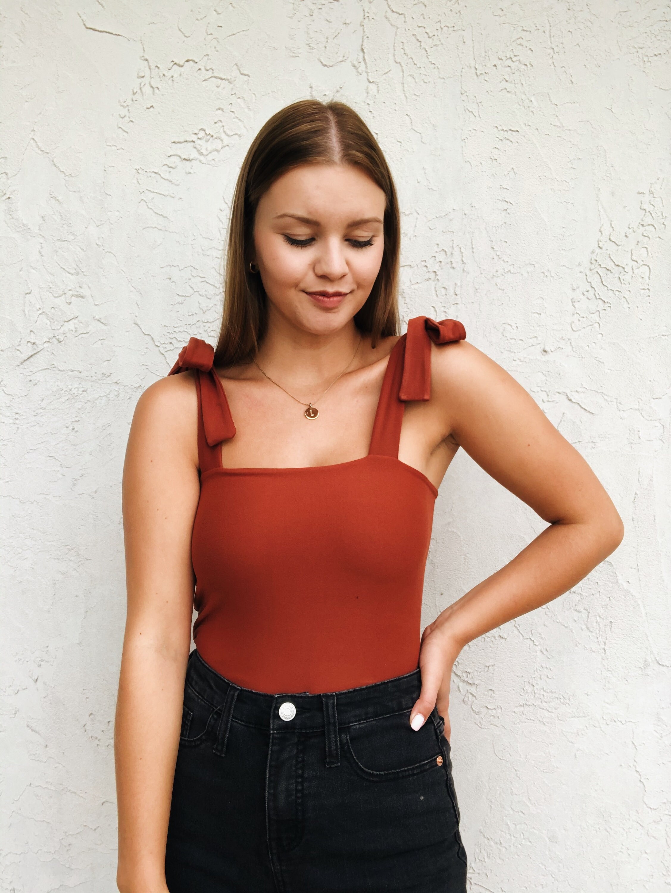 Burnt Orange Top - Etsy