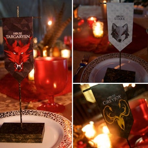 Game of Thrones Printable Banners / Got Party Printable - Etsy