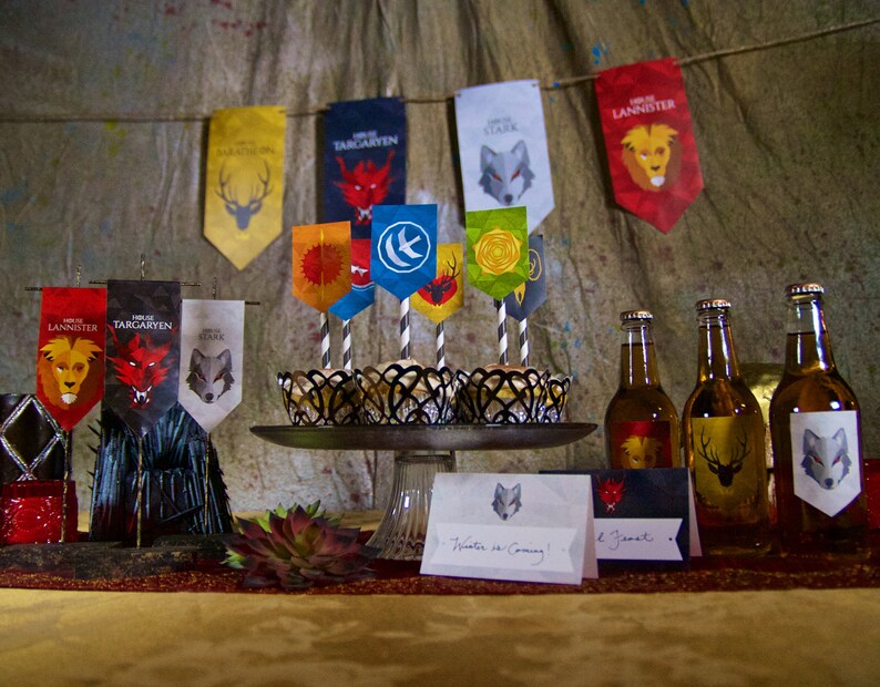 Game of Thrones Printable Party / Got Party Printable Decorations ...