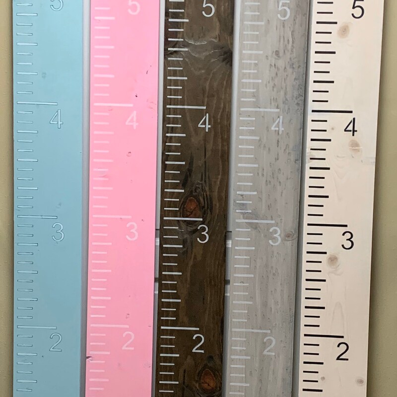 Stencil for Growth Chart Etsy