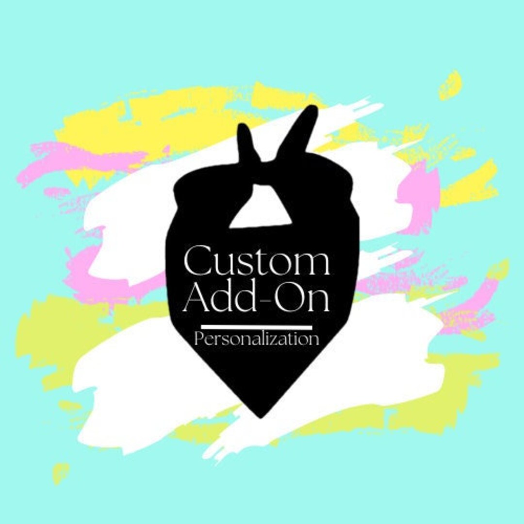 Custom Add- on Personalization - Etsy