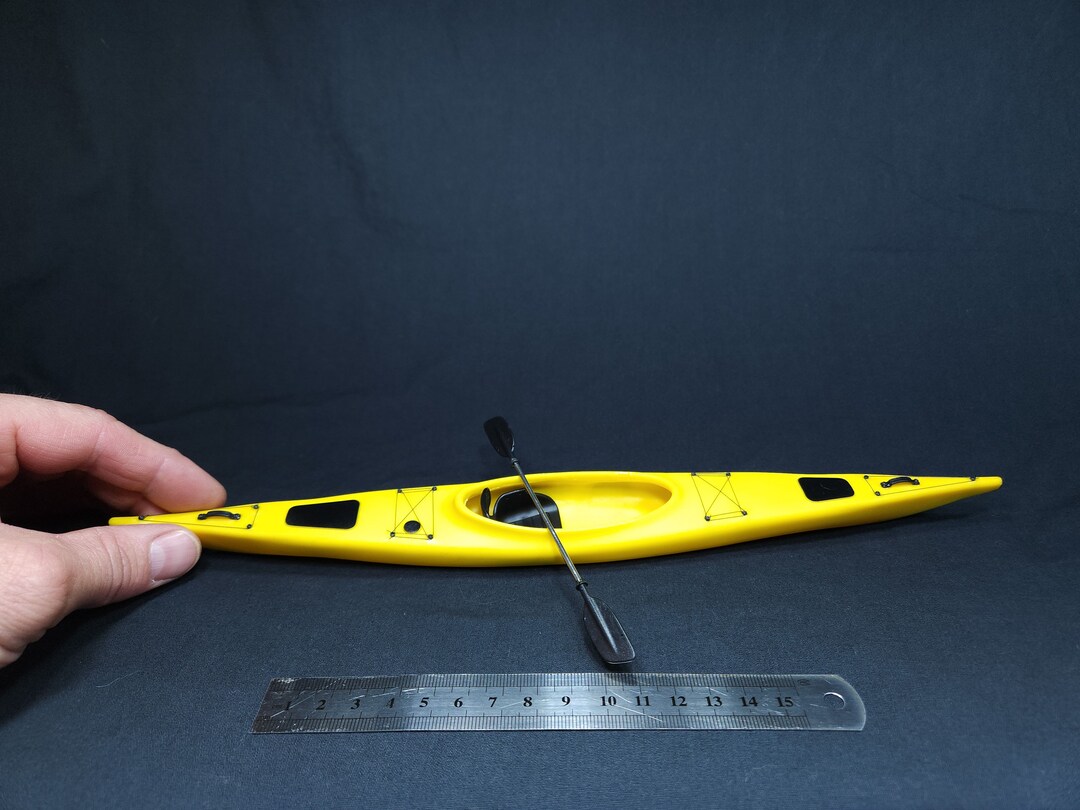 110 Scale Kayak Boat Miniature for RC Vehicles Scale Crawlers Etsy