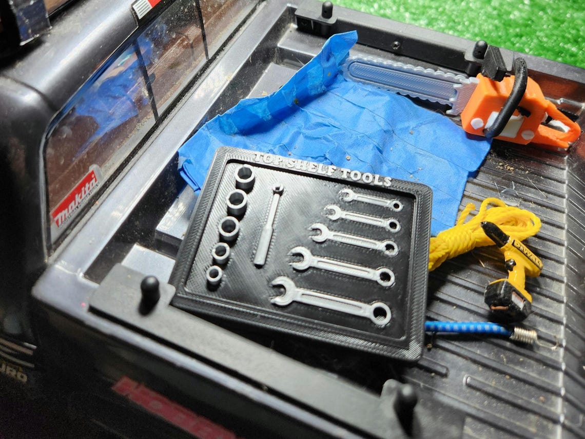 Miniature Mechanics Tools Set, 1/10 Scale RC Accessory - Etsy