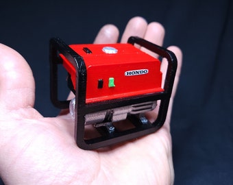 1/10 Scale Hondo Power Generator, Diorama Garage Accessory