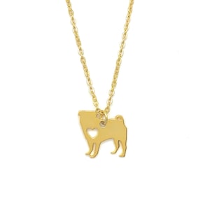 PUG NECKLACES, dog breeds, puppies, pet lovers, necklaces for women, unique jewelry, animal lovers, dog rescue, charms