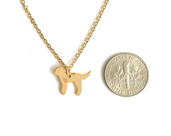 GOLDENDOODLE NECKLACES  • Dog Necklace • pet necklace • pet jewelry • dog lovers • Dog Jewelry • Dog Charm • Dog Pendant