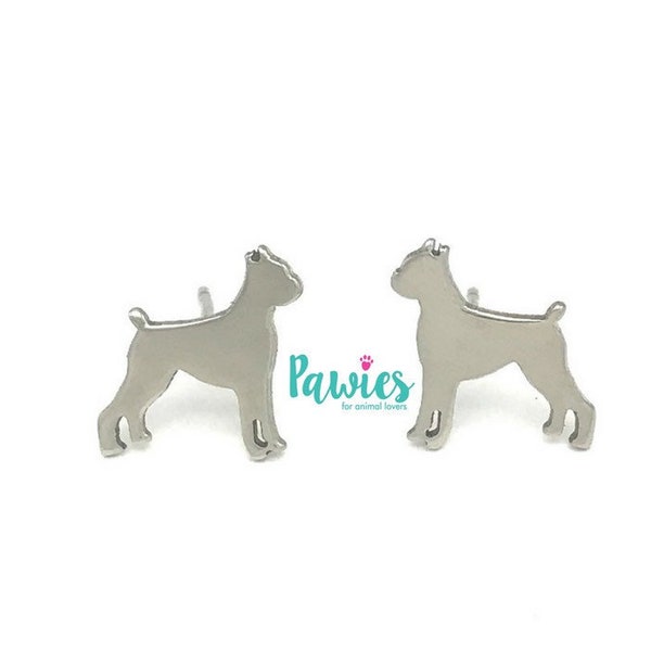 BOXER EARRINGS • dog breeds • pet jewelry • pet lovers • Dog lovers • unique jewelry • dog rescue