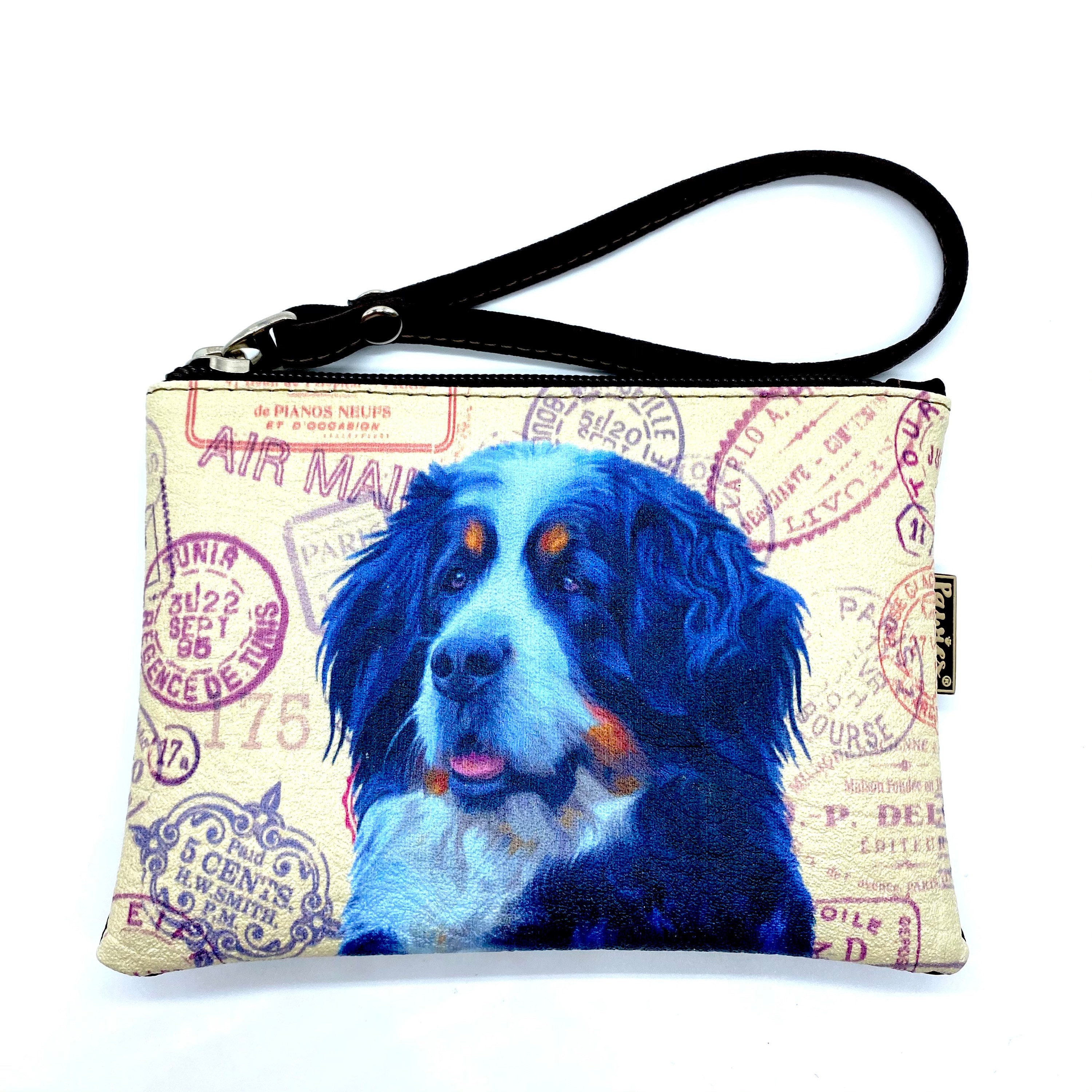 Bernese Mountain Dog Coin Purse Vegan leather coin purse Etsy