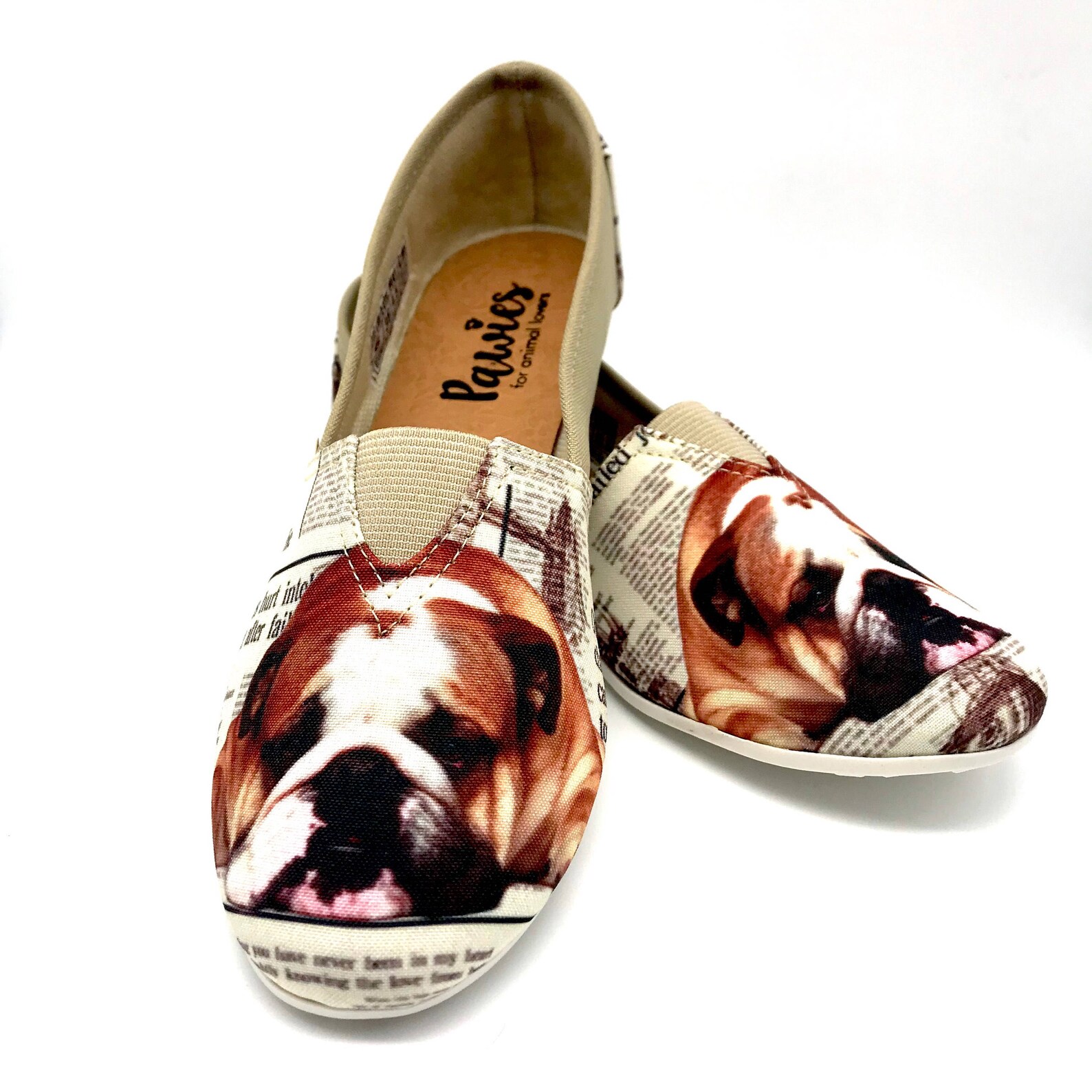 ENGLISH BULLDOG SHOES bulldog woman shoes dog breeds Dog Etsy