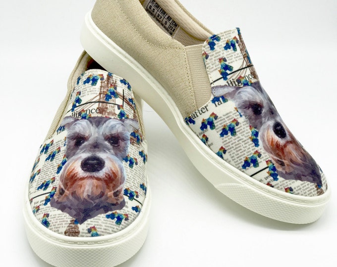 SCHNAUZER SHOES Schnauzer Lovers Dog Lovers Dog Breeds Etsy