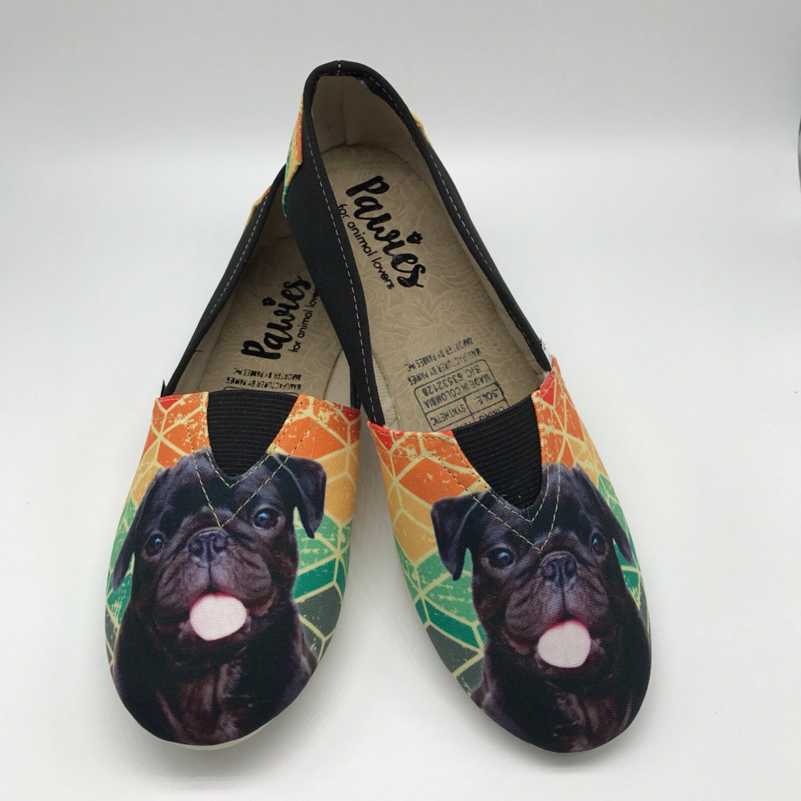 PUG SHOES Hush Puppies Dog Lovers Dog Breeds Women Shoes Etsy