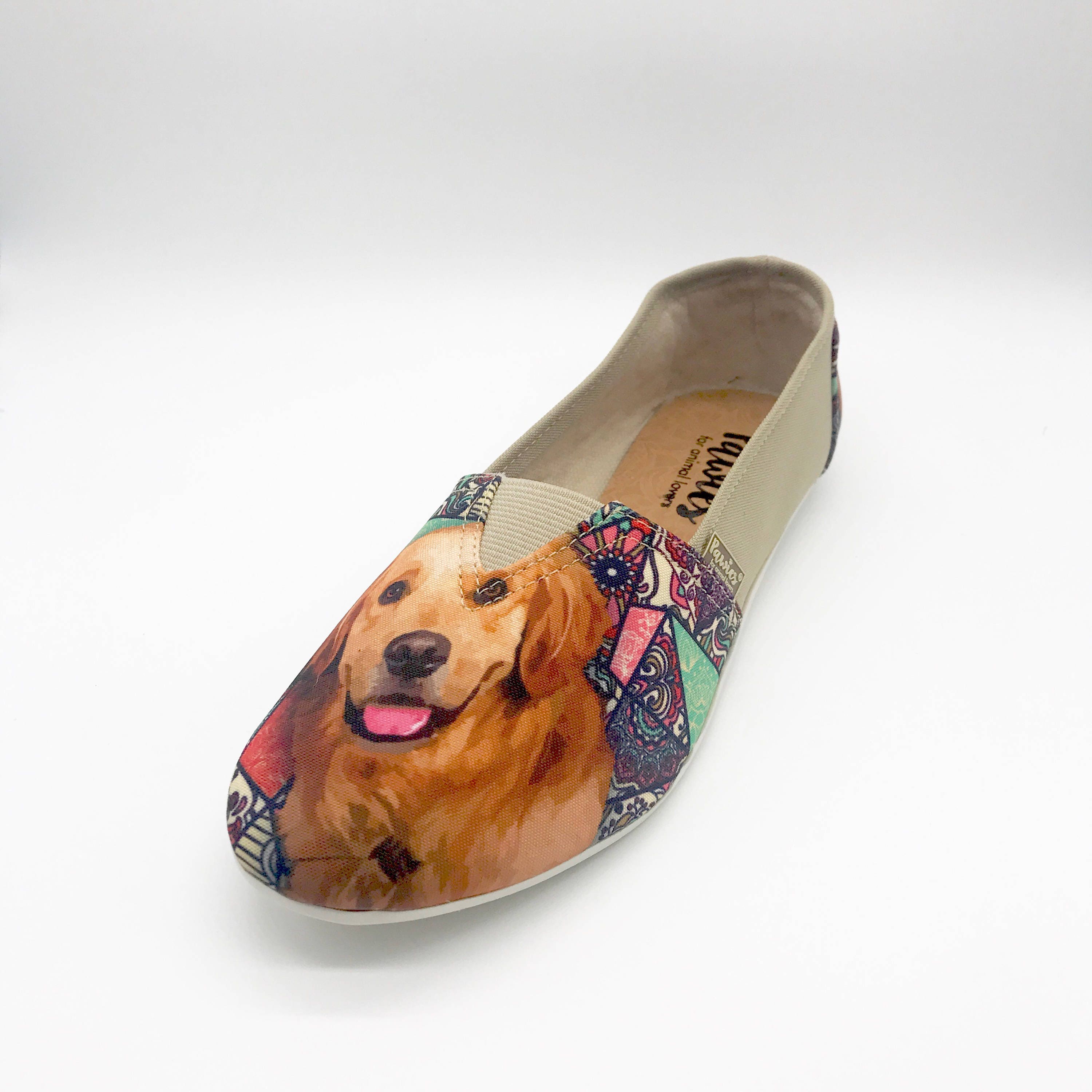golden retriever sneakers