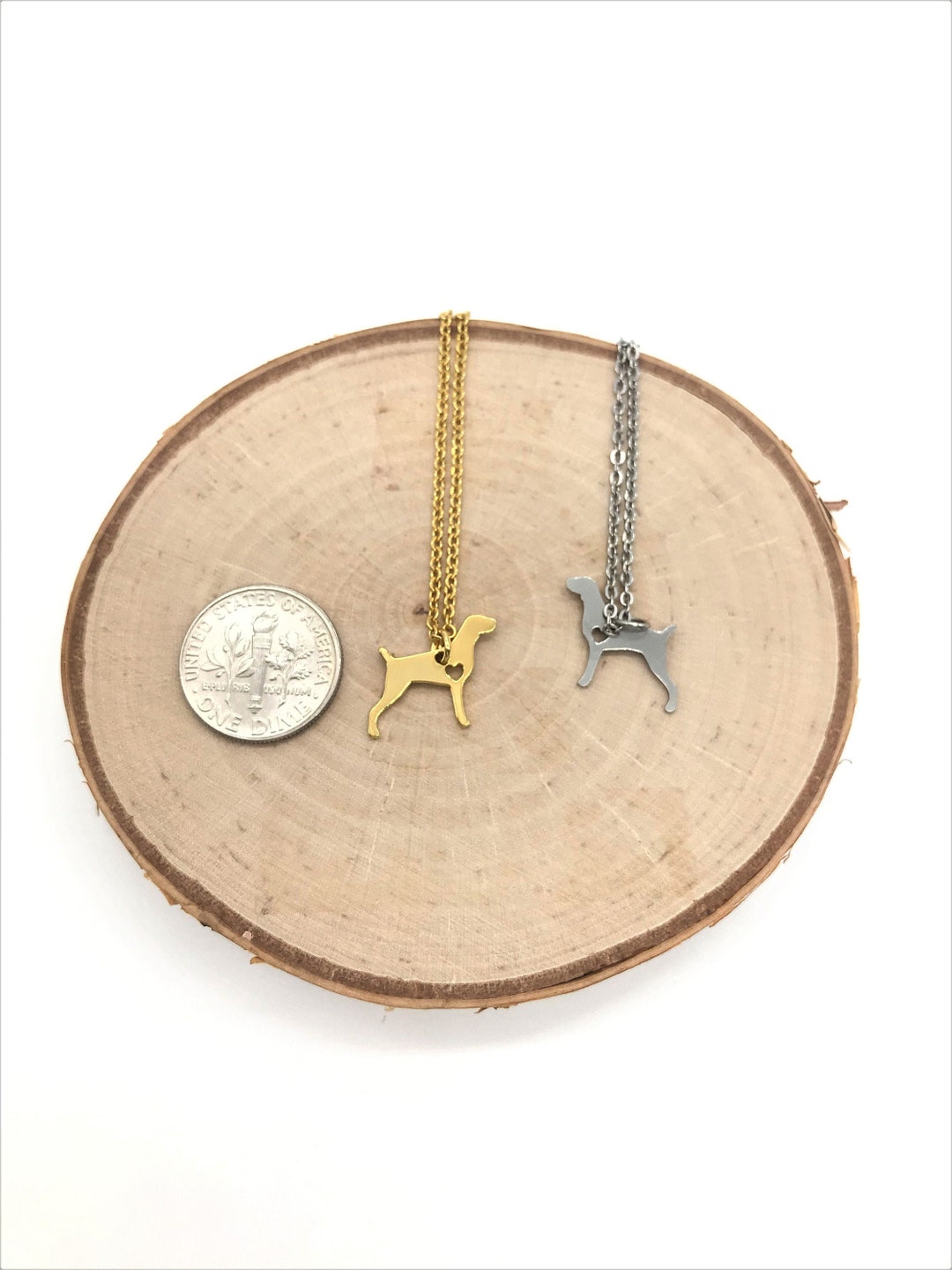 Pointer NECKLACE Basset Hound Dog Necklace Pet Necklace Etsy