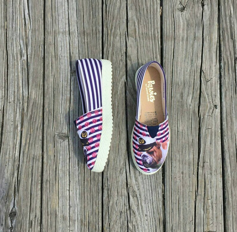 ENGLISH BULLDOG SHOES Women Shoes Dog Lovers Dog Breeds Etsy