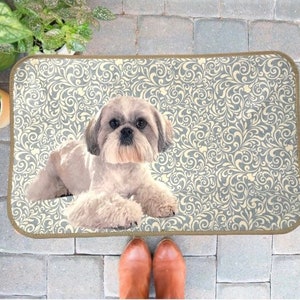 SHIH TZU Home mat, bathroom mat, rug, pet, animal lovers, room mat, dog lovers, bath mat, Shih tzu dog