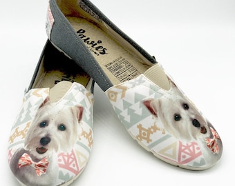WESTIE SHOES, Women shoes, Dog lovers, Dog breeds, West Highland White Terrier