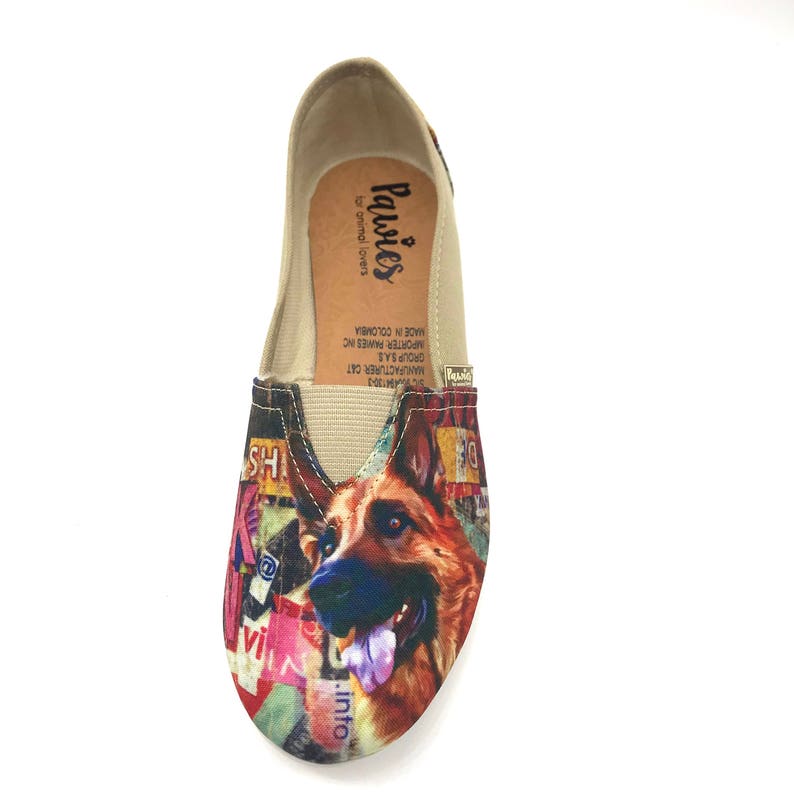 GERMAN SHEPHERD SHOES Women Shoes Dog Lovers Dog Breeds Etsy