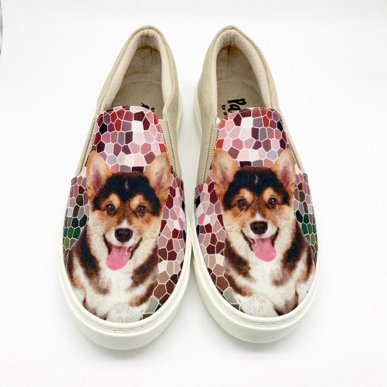 CORGI SHOES Woman Shoes Dog Breeds Dog Lovers Animal | Etsy