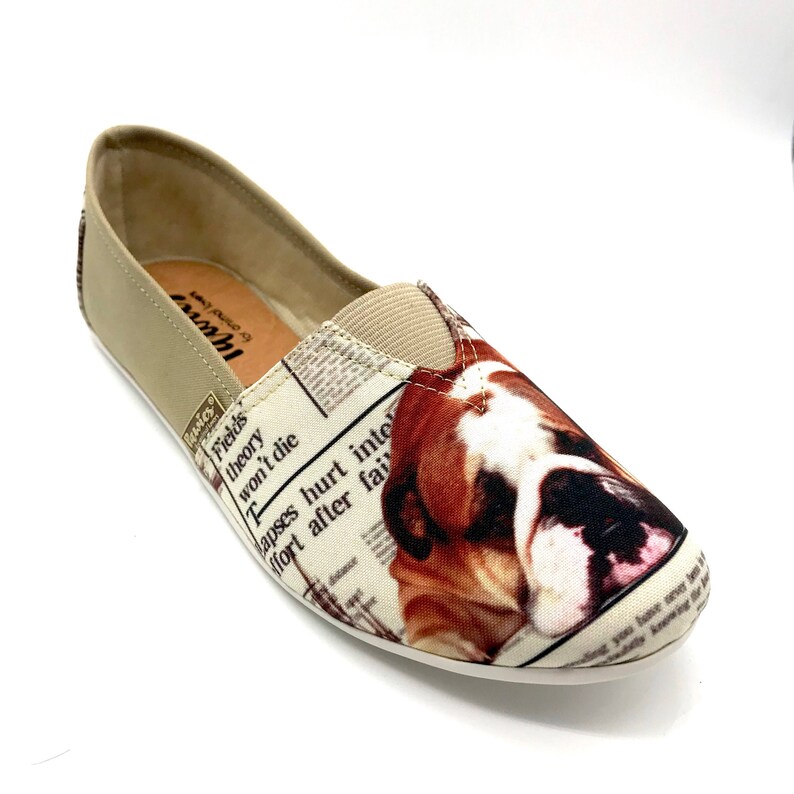 ENGLISH BULLDOG SHOES Bulldog Woman Shoes Dog Breeds Dog Etsy