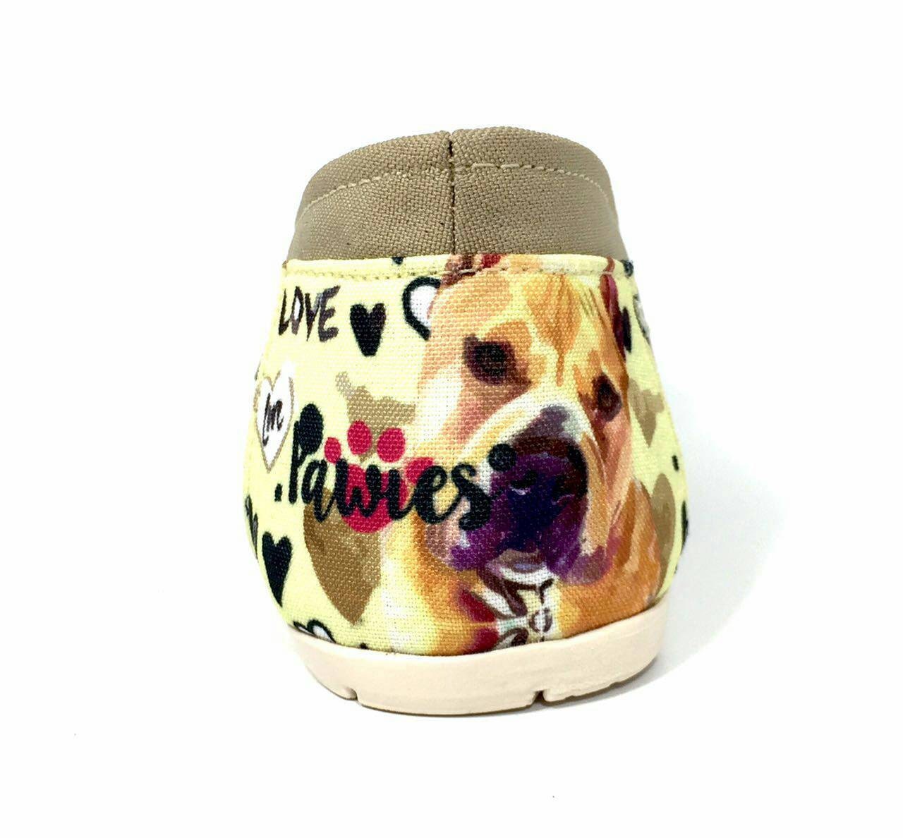 PIT BULL SHOES Pit bull lovers women shoes Dog Lovers dog Etsy