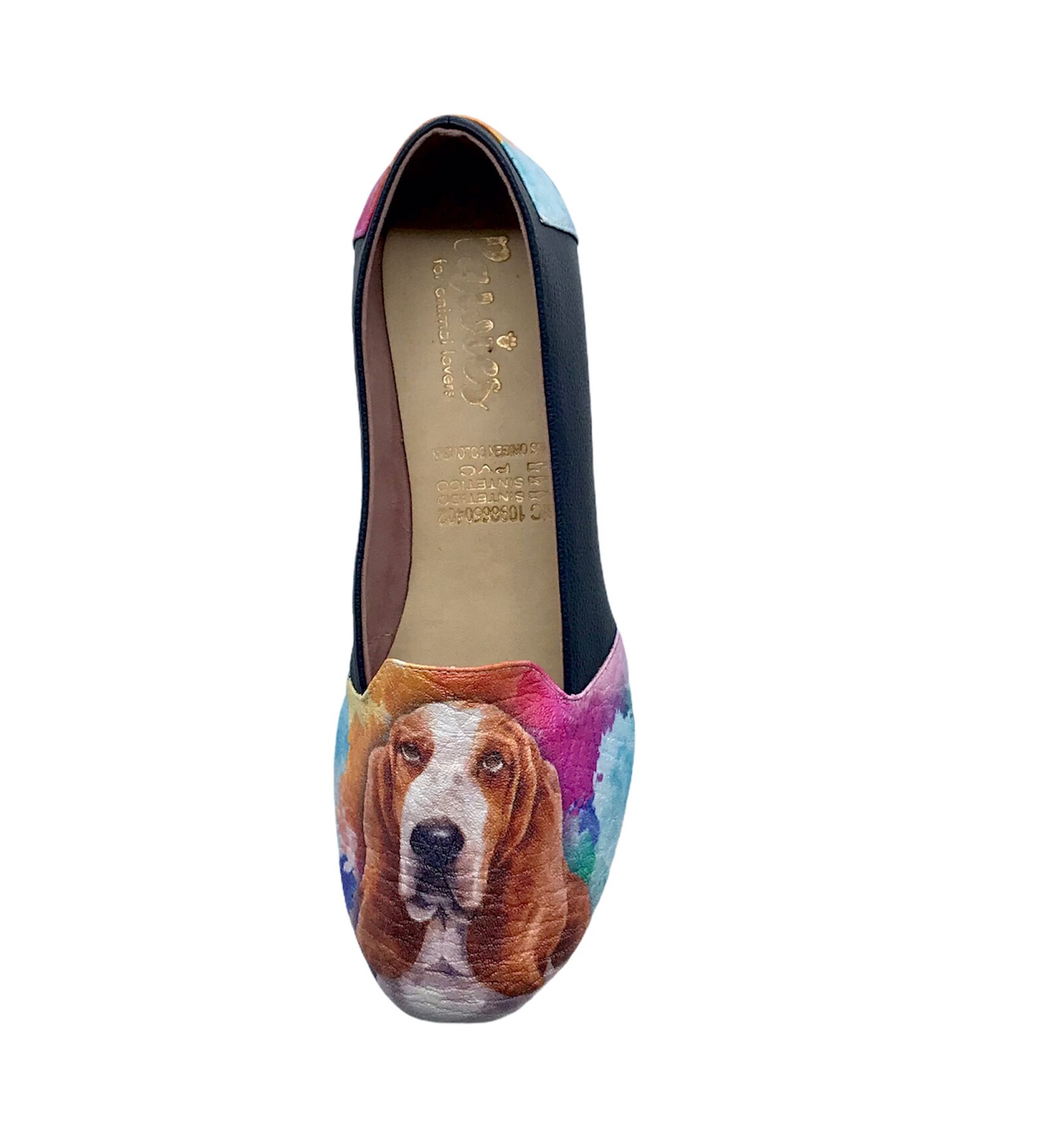 Basset Hound Vegan Leather Slip Ons Shoes NEW COLLECTION Pet Etsy