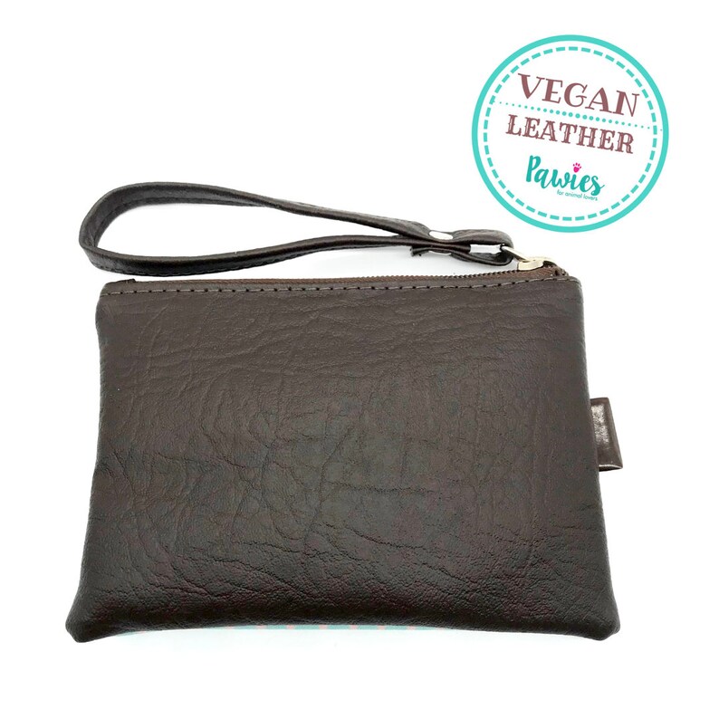 Bull Terrier Coin Purse \u2022 Bull Terrier \u2022 Vegan leather coin purse \u2022 Vegan Leather \u2022 Wristlet coin purse \u2022 Animal Lovers