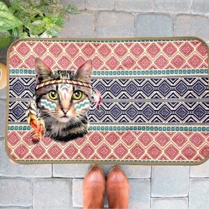 CAT Home mat, bathroom mat, rug, pet, animal lovers, room mat, dog lovers, bath mat, cat