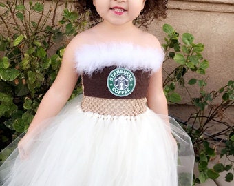 Starbucks Frappe Tutu Dress