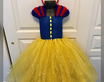 Inspired Snow White Tutu Dress
