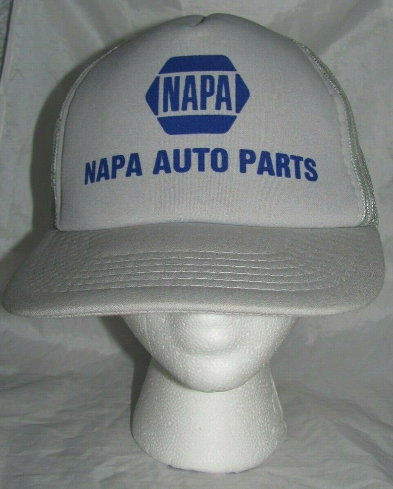 Vintage NAPA Auto Parts Logo Trucker Hat Foam & Mesh Snapback Etsy