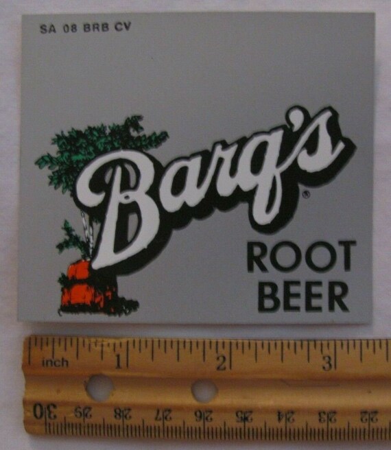 Vintage Barq's Root Beer Plastic Vending Machine Soda Etsy