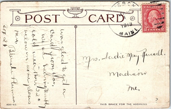 1913 Italian New Year’s postcard 1913 Italian New Year’s postcard