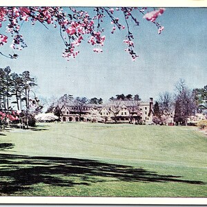 vintage Carte postale non postée Sedgefield Inn &Country Club Greensboro Caroline du Nord NC Ektachrome Martin Studio