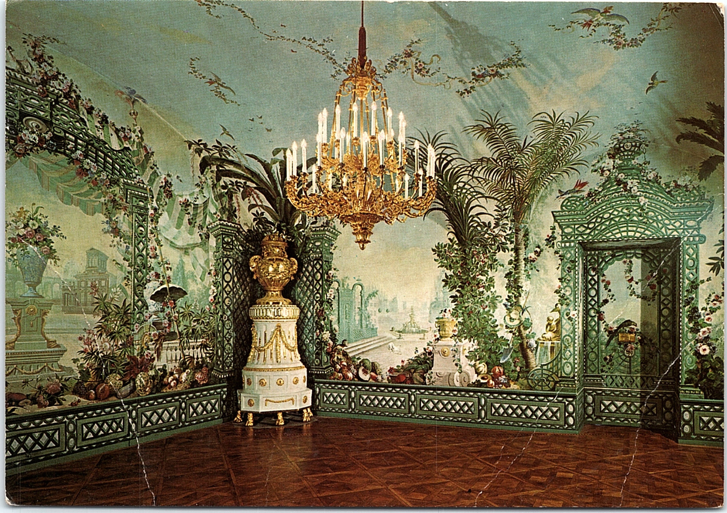 Vintage Unposted Postcard Schönbrunn Palace Interior View - Etsy UK