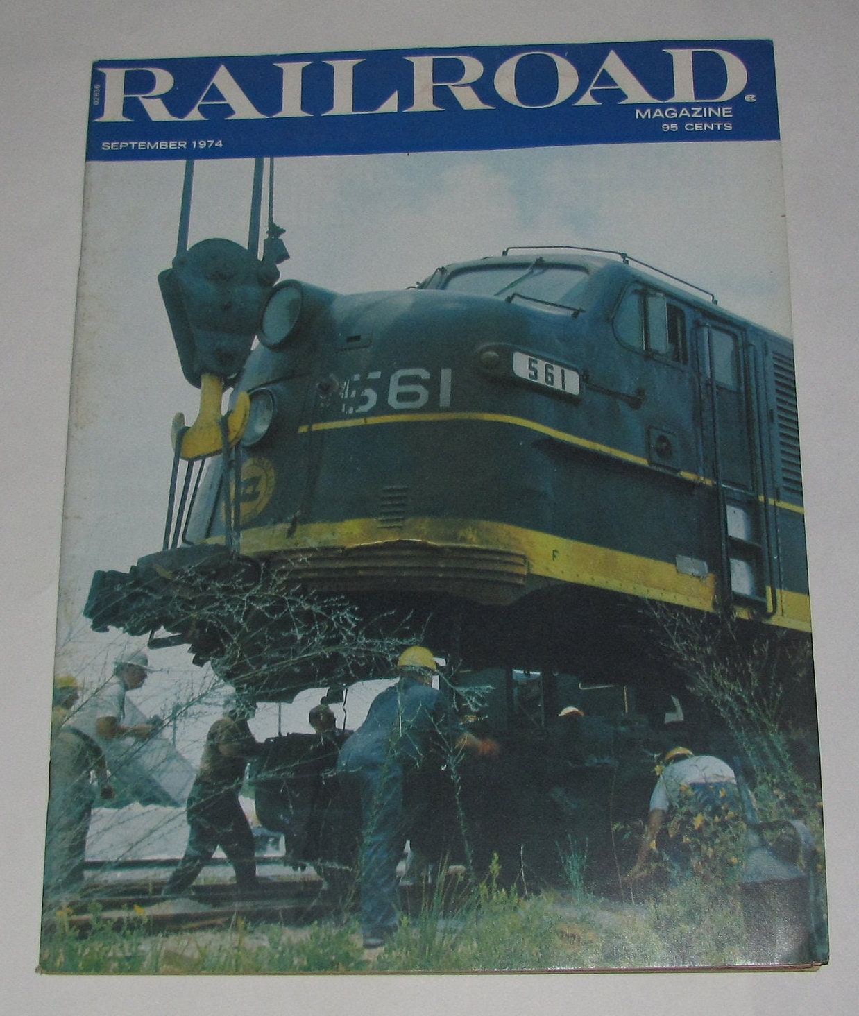 Vintage 1974 RAILROAD Magazine September 1974 Issue Etsy