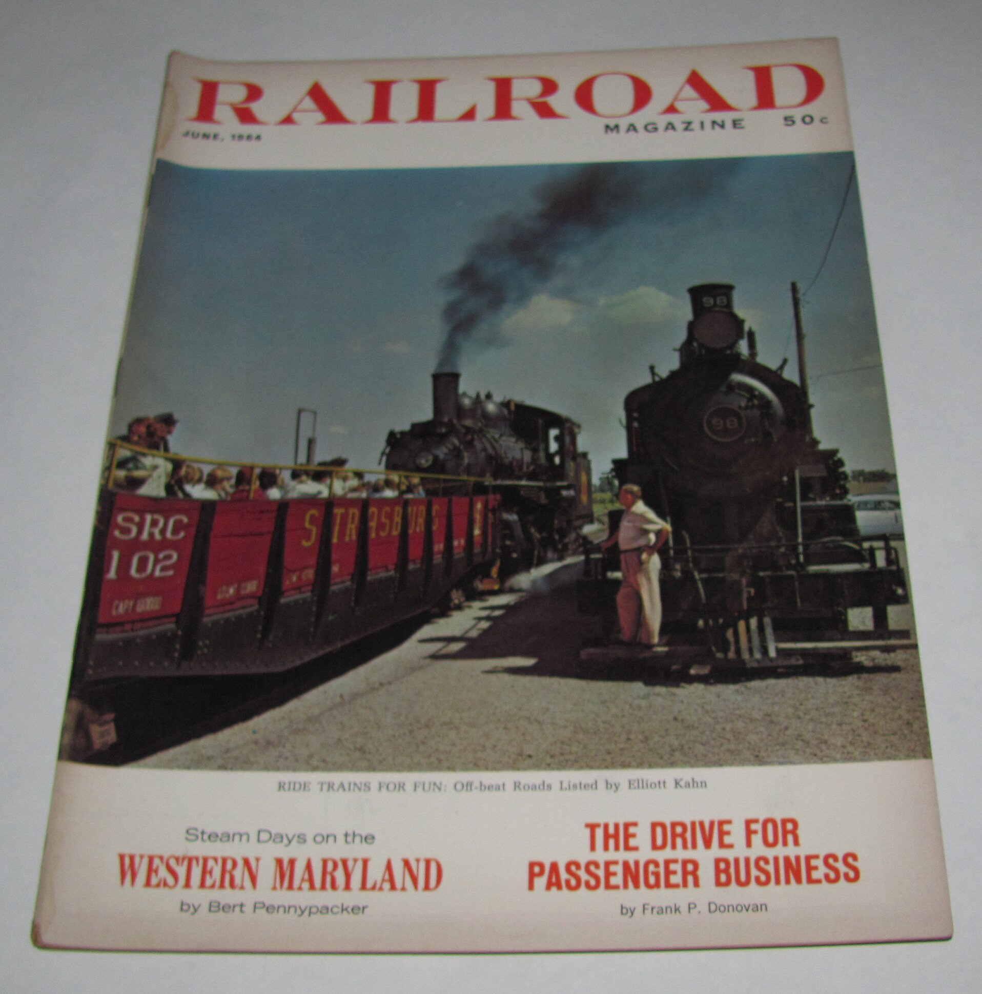 Vintage 1964 RAILROAD Magazine June 1964 Issue Railroadiana Etsy