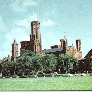 Vintage Unposted Postcard Smithsonian Institution Washington DC D.C. Kodachrome L.B. Prince Co. #PE-6