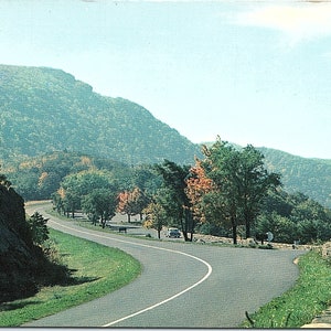 vintage Carte postale non postale Stony Man Mountain Skyline Dr. Shenandoah National Park Virginia VA Lewis E. Allen Plastichrome Simonpietri P23685
